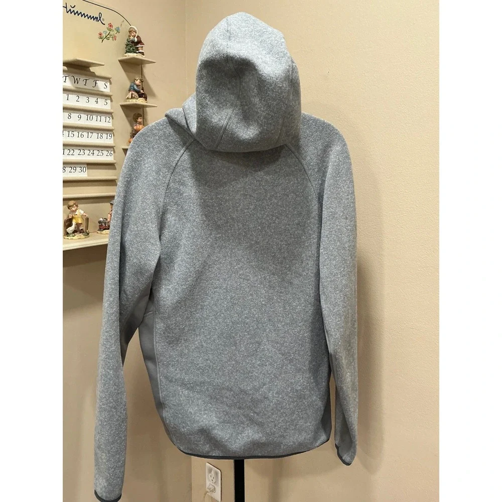 Patagonia Performance Better Sweater Hoody Size M Gray Full Zip Fleece Jacket
